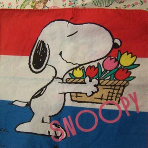 hanky / 1958 tiny snoopy hanky image 4