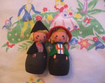 figurines / wooden dolls from austria