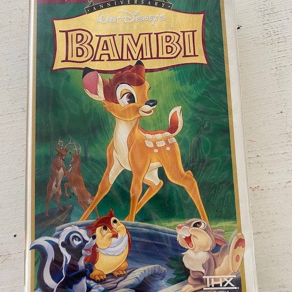 vhs / home video bambi vhs