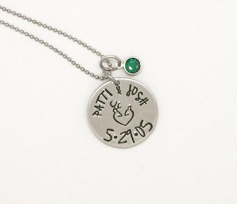 Personalized Necklace Browning necklace Hunter Hunting Etsy