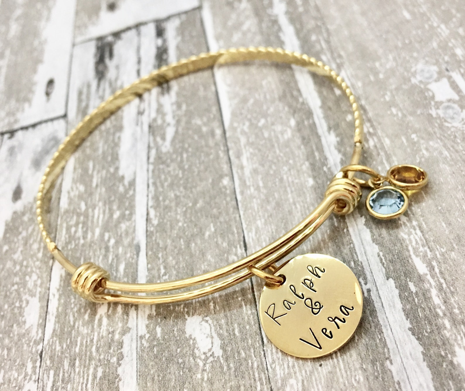 Engraved Gold Bracelet Gold Names Bracelet Mom Bracelet Etsy UK