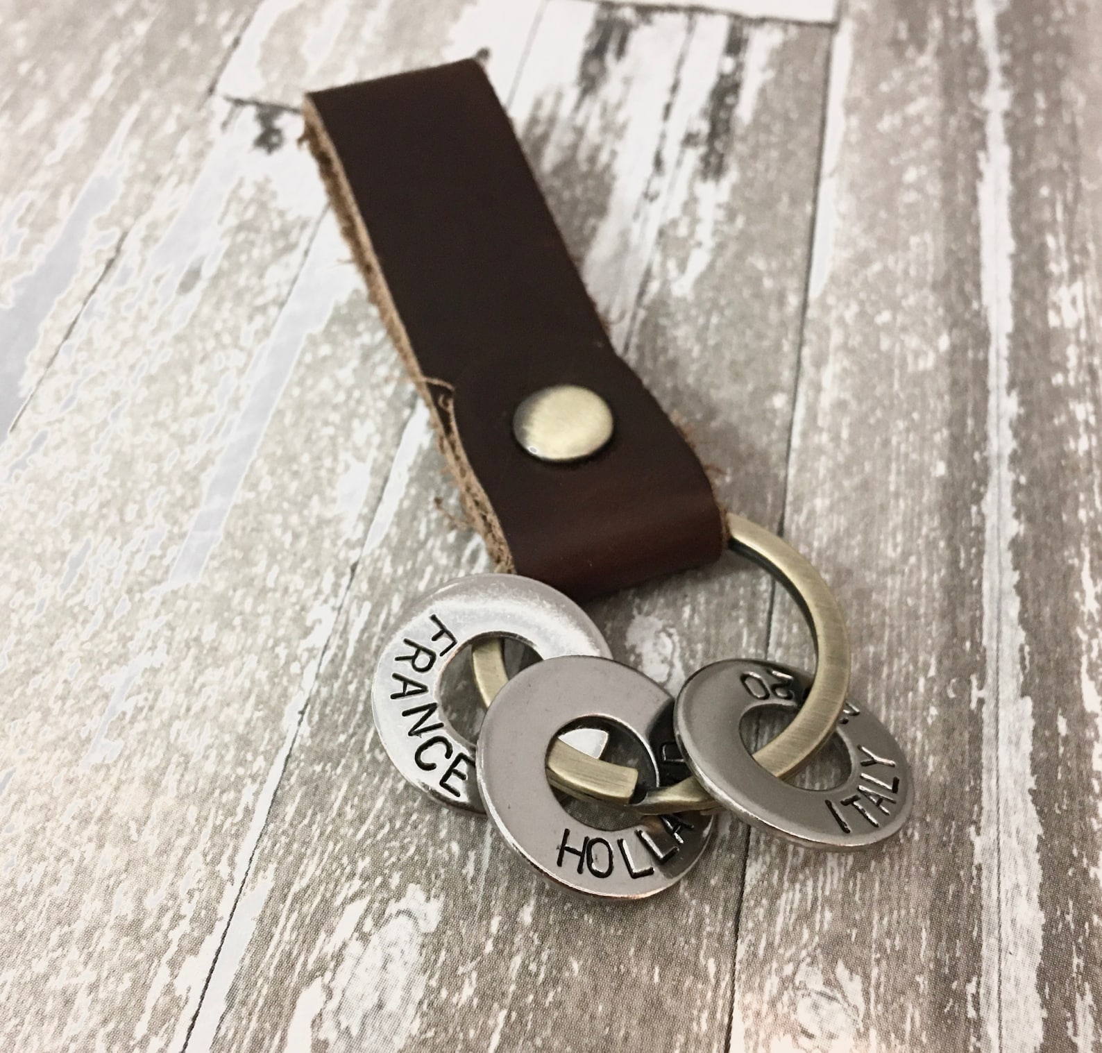 Travel Keychain Travel Token Keychain Travel Keepsake Etsy UK