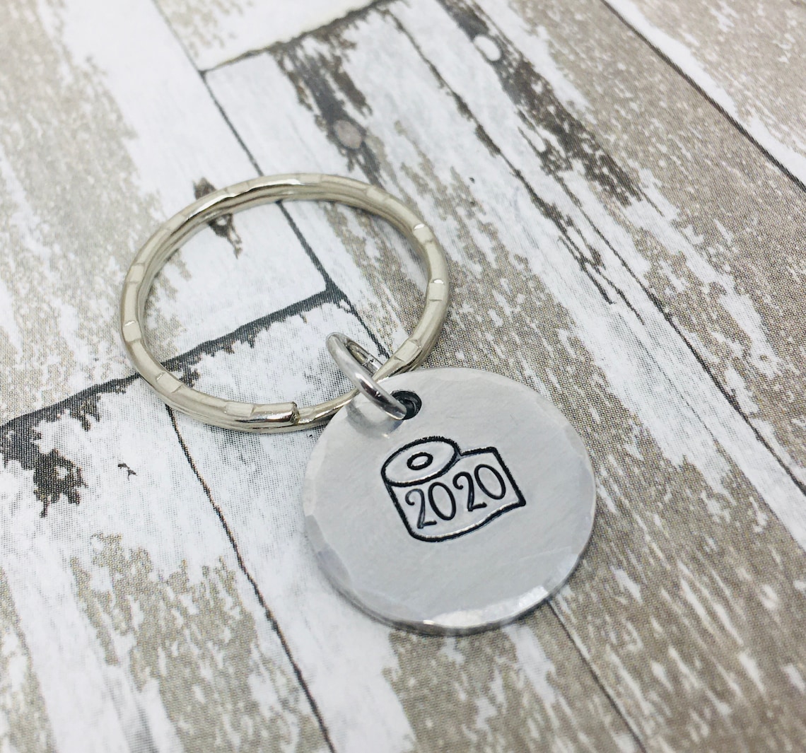 Engrave Toilet Paper Keychain Personalized Toilet Paper Etsy