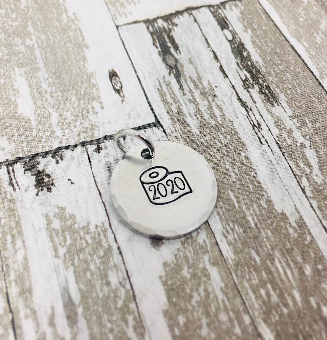 Engrave Toilet Paper Charm Personalized Toilet Paper Charm Etsy