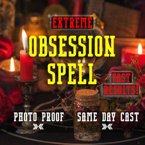EXTREME OBSESSION Spell | Powerful Love Spell For Stubborn Targets | Strong Binding Ritual | Same Day Casting