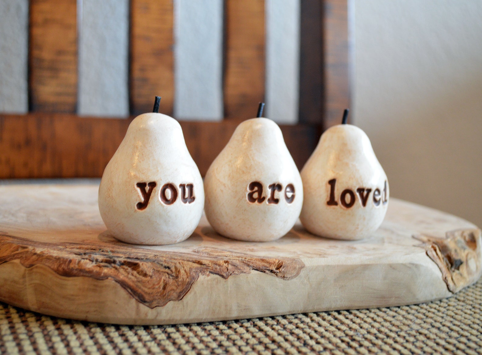 You Are Loved Gift / Birthday Gifts for Mom / Pear Gift for Etsy