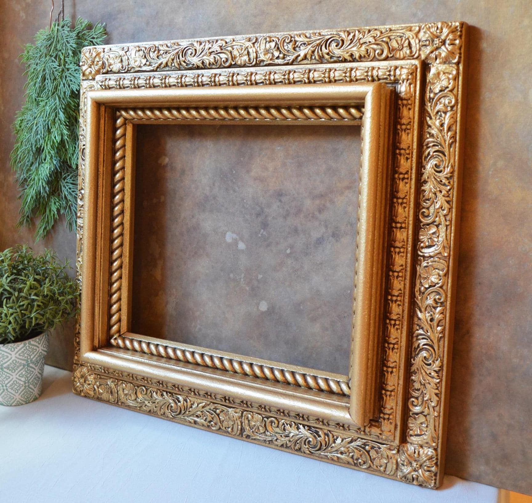 30x30 Ornate Frame - Etsy