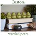 see more listings in the GREEN WORD PEARS section