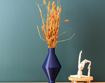 Minimalist Chic 3D Printed Vase - Unique Flower Holder