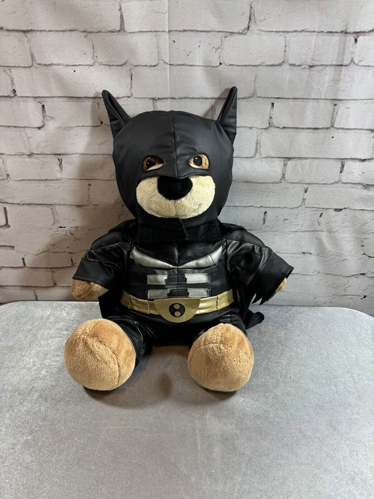 Disfraz De Superhéroe Batbear Para Oso De Peluche De 40 Cm – Traje Y Máscara De Batman, Oso No Incluido