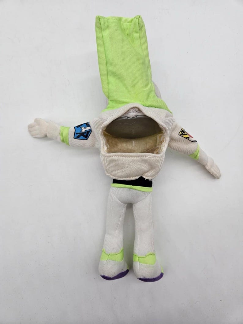 Vintage 1995 Disney Toy Story Buzz Lightyear Plush Hand Puppet Burger King Toy image 6