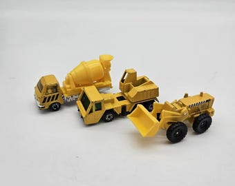 ヴィンテージダイキャスト建設おもちゃトラック