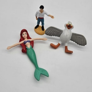 Lote de figuras de La Sirenita de Disney