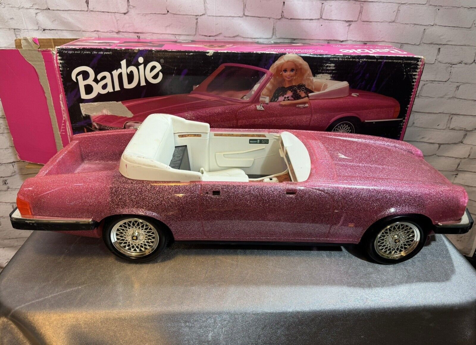 S 498 Vintage 1990 S Mattel Barbie Jaguar Xjs Car in Box Etsy UK