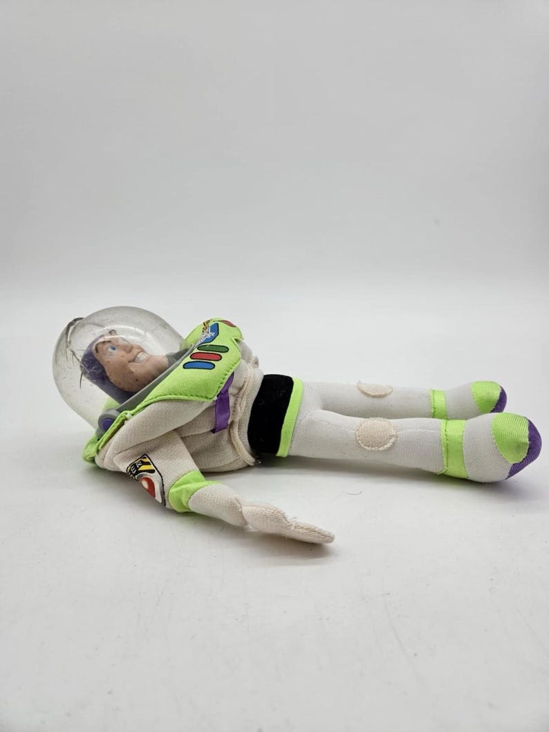 Vintage 1995 Disney Toy Story Buzz Lightyear Plush Hand Puppet Burger King Toy image 5