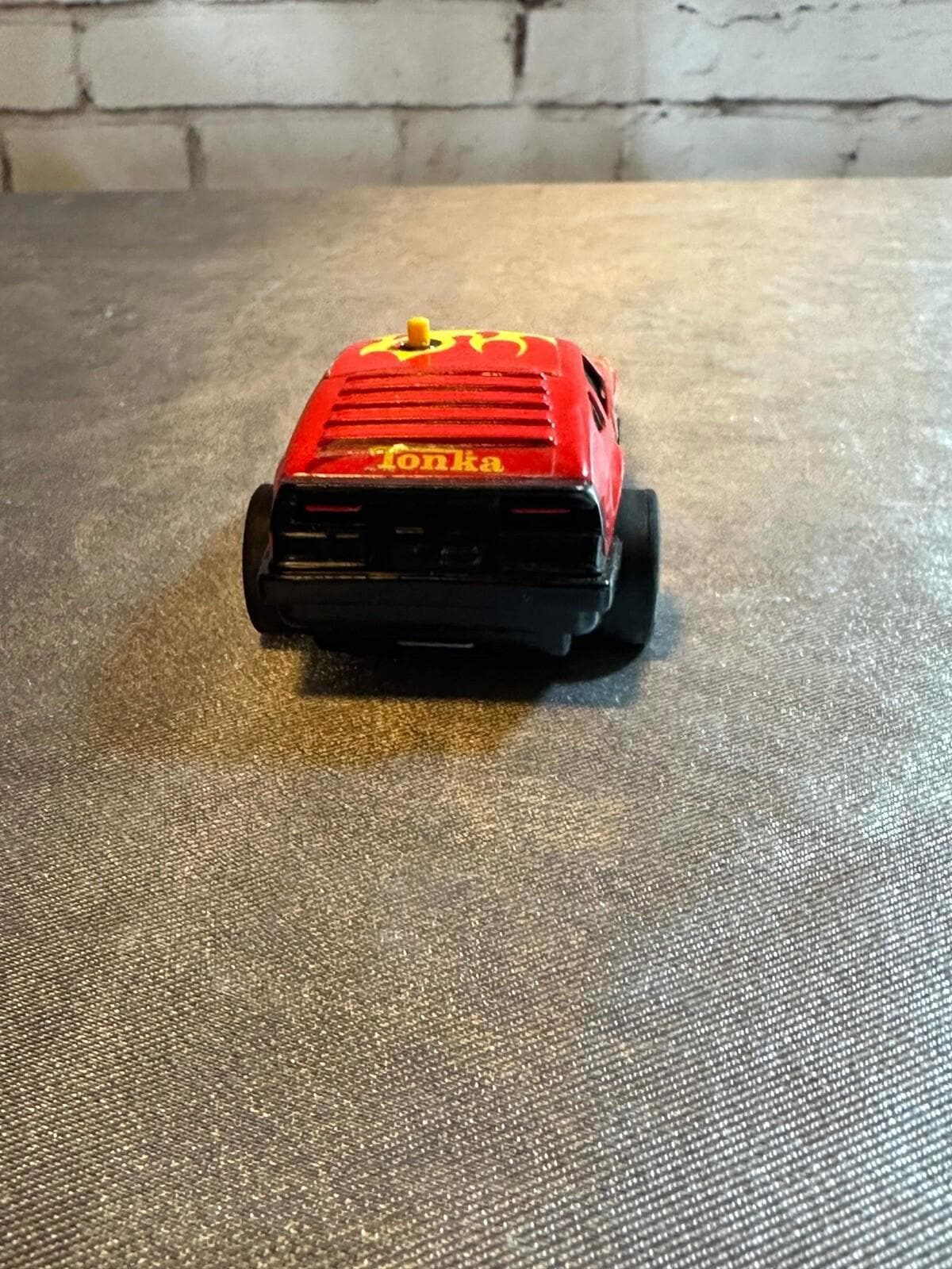VINTAGE Tonka Toy Race Car Friction Button Activate Made in JAPAN