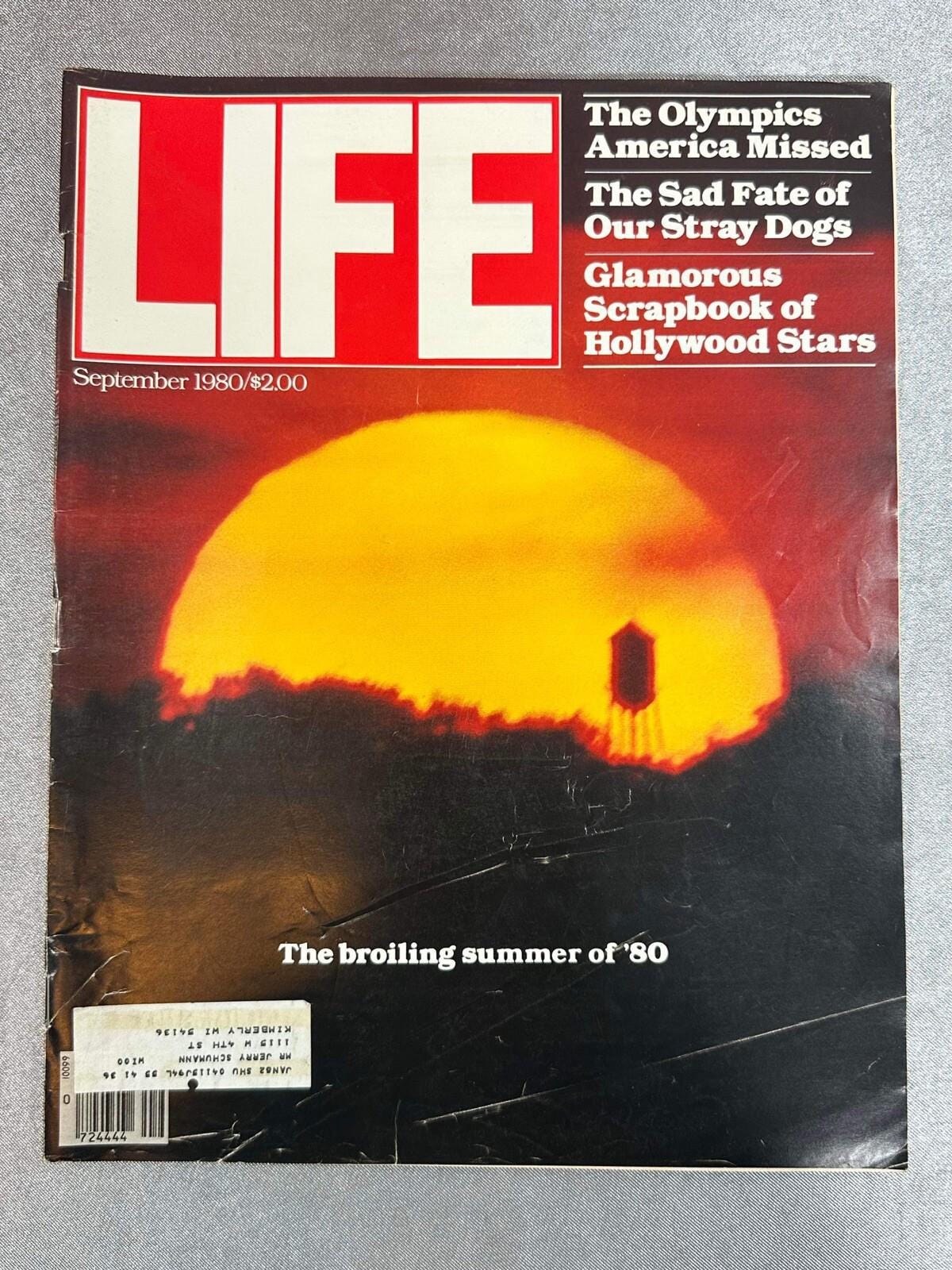Life Magazine September 1980 Broiling Summer Olympics Stray Dogs