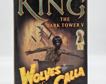 Mroczna Wieża V Wilki z Calla Stephen King Pierwsze wydanie Twarda oprawa