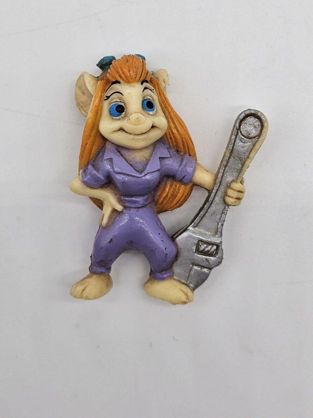 Gadget Rescure Ranger 1991 Rescue Rangers Gadget Hackwrench Figure Disney Kellogg's Used~ - Etsy