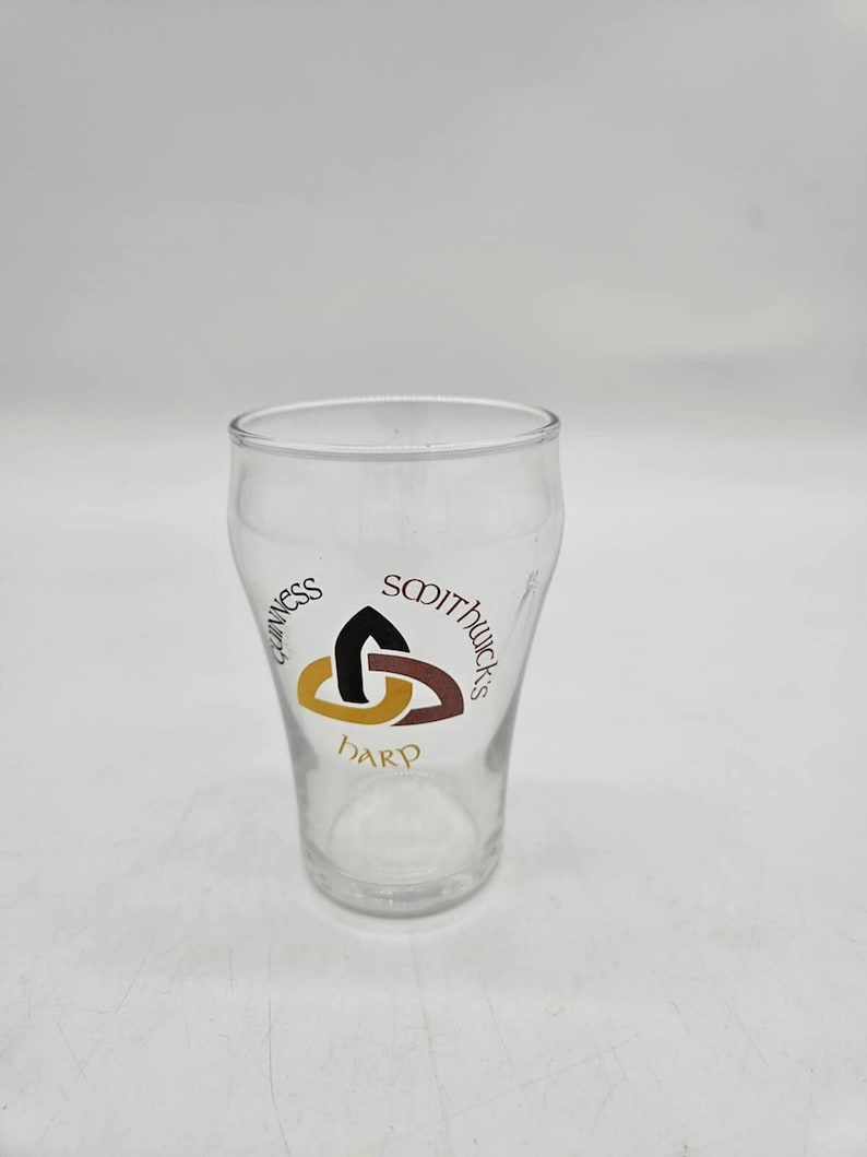 RARE Guinness Smithwick's Harp Ale/Beer 4" Sampler Glass image 1