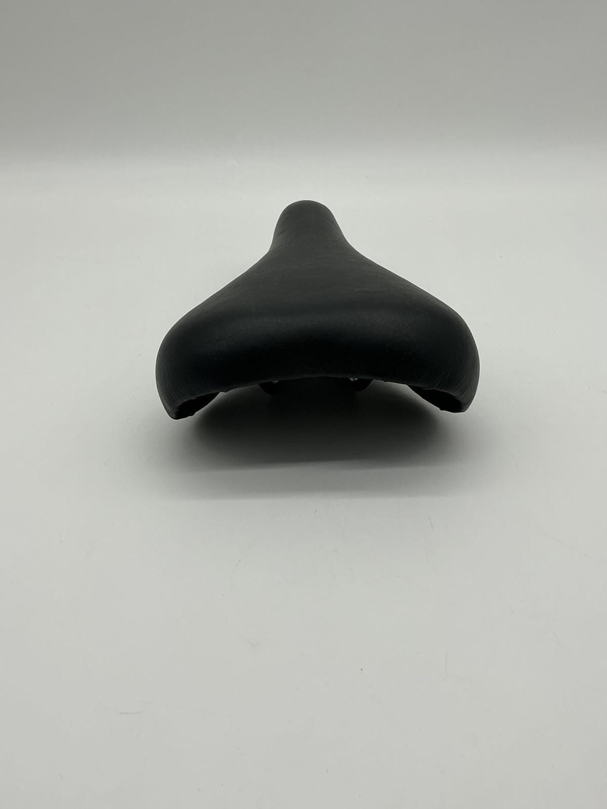 Selle De Vélo De Montagne Roadmaster OEM – Noire, En Cuir – Comme Neuve