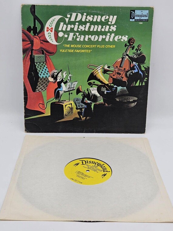 ディズニー・クリスマス・フェイバリットLP (1973) ビニールレコード