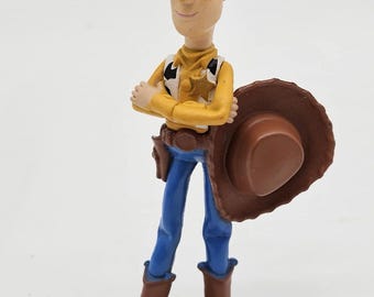Disney Pixar Toy Story 4 Woody The Sheriff Cowboy PVC figuur taarttopper