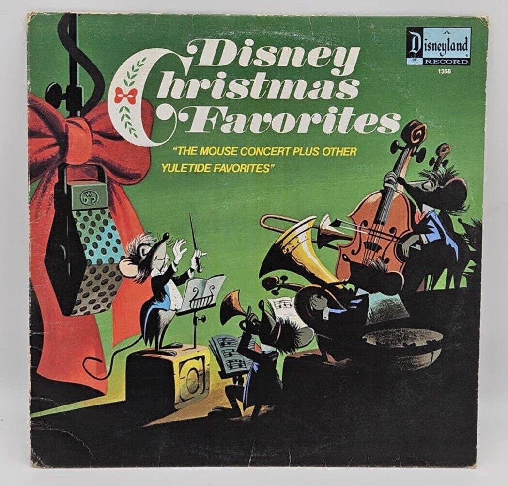 ディズニー・クリスマス・フェイバリットLP (1973) ビニールレコード