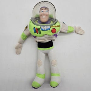 Vintage 1995 Disney Toy Story Buzz Lightyear Plush Hand Puppet Burger King Toy image 1