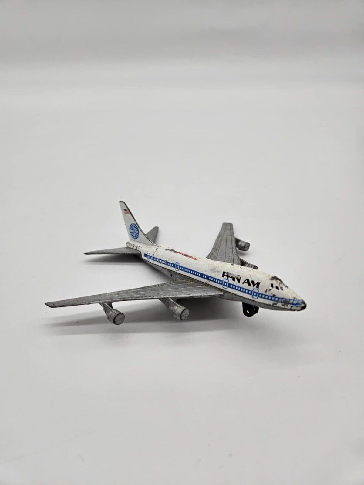 マスダヤ PAN AM B747 ダイキャストモデル／パンナム 昭和レトロ ダイキャスト1/150スケール47cmパンアムボーイング747ライト