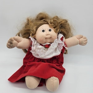 Cabbage Patch Kids Doll 1978,1982 signed in Red Ink Xavier Roberts, PA-1044