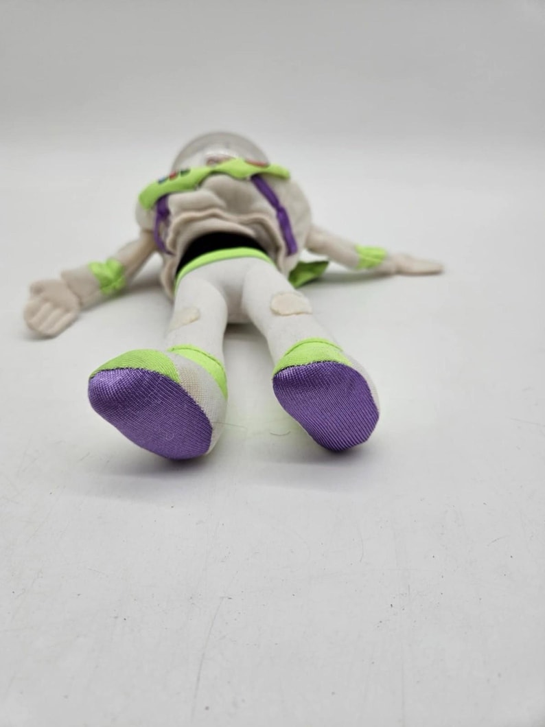 Vintage 1995 Disney Toy Story Buzz Lightyear Plush Hand Puppet Burger King Toy image 7