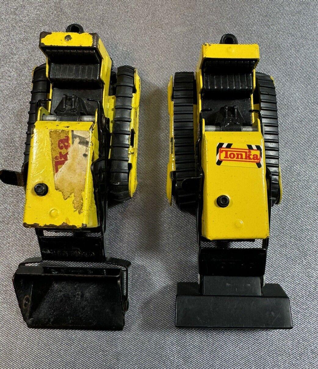 Jouet Ancien Tonka Chargeur Frontal 1970-1973 - USA, Acier Pressé 10 Pouces