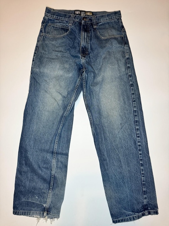 00s SOUTHPOLE ワイドストレートデニム　32 楽天市場】【再入荷】 ロングセラー メンズ ジーンズ 極太デニム
