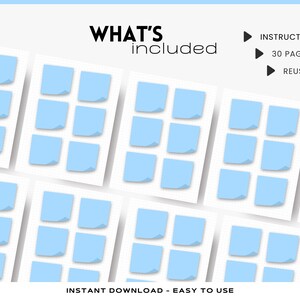 Sticky Notes for Remarkable Paper Pro Digital Sticky Notes Post It for ...