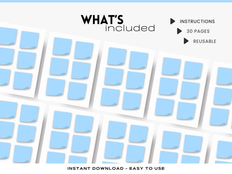 Sticky Notes for Remarkable Paper Pro Digital Sticky Notes Post It for ...