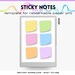 Sticky Notes for Remarkable Paper Pro Digital Sticky Notes Post It for ...