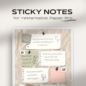 Post-it per reMarkable Paper Pro / Post-it digitali / Post-it per reMarkable Paper Pro / Note digitali / Elenco delle cose da fare