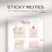 Sticky Notes for Remarkable Paper Pro | Digital Sticky Notes | Memo ...