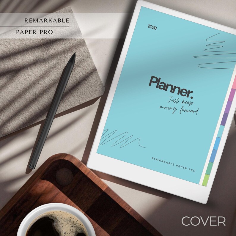 2026 Planner for Remarkable Paper Pro | Minimalist Yearly / Monthly ...