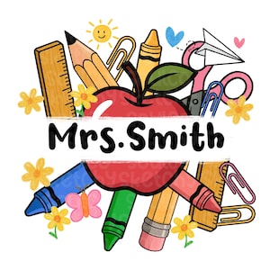 Personalized Teacher png sublimation design download, Teacher&#39;s Day png, Teacher life png, Teacher png, sublimate designs download