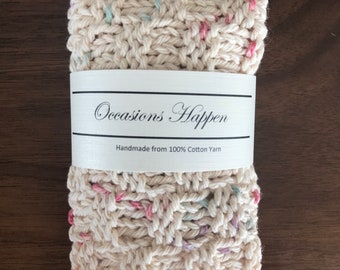 Washcloth, Dishcloth, Cotton, Handmade Gift, Hostess Gift, Gift for Her