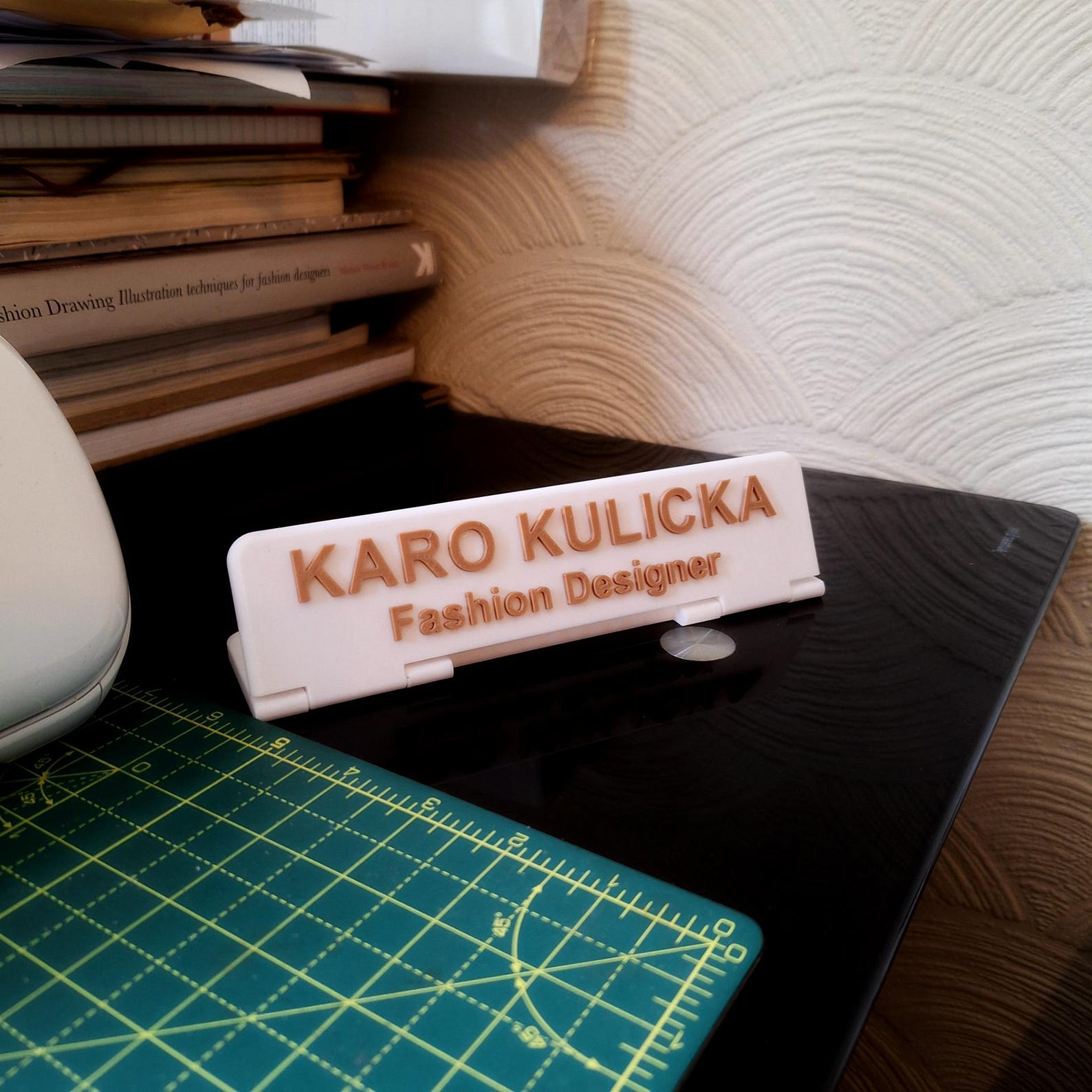 Custom Office Desk Nameplate, Personalized Sign, Office Classroom Name ...