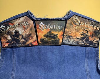 SABATON Schultern Rücken Patch für Kampfweste Applikation
