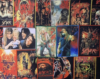 Slayer große Patches 10x14,5 cm