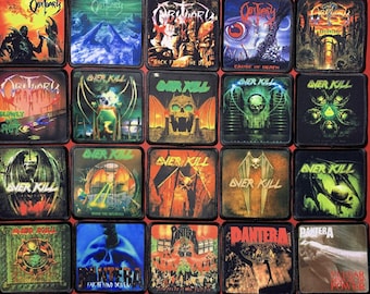 Teil 11 - Kleine Thrash und Death Metal Bands Patches 7.5x7.5 cm