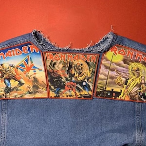 Iron Maiden Shoulders Back Patches