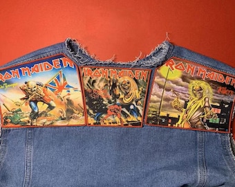 Iron Maiden Shoulders Back Patches