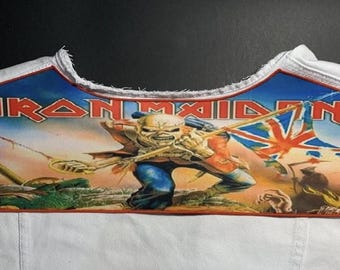 Parche para hombros de Iron Maiden para chaleco de batalla de The Trooper