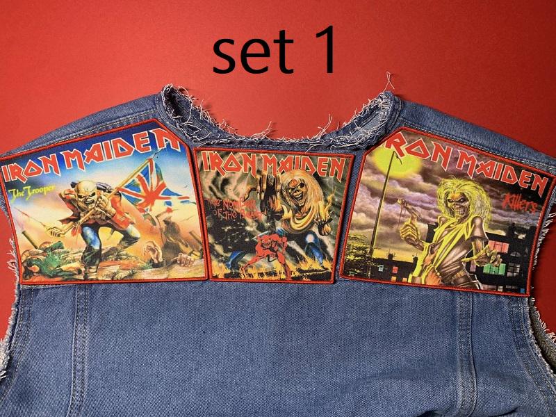 Iron Maiden Shoulders Back Patches - Etsy Canada